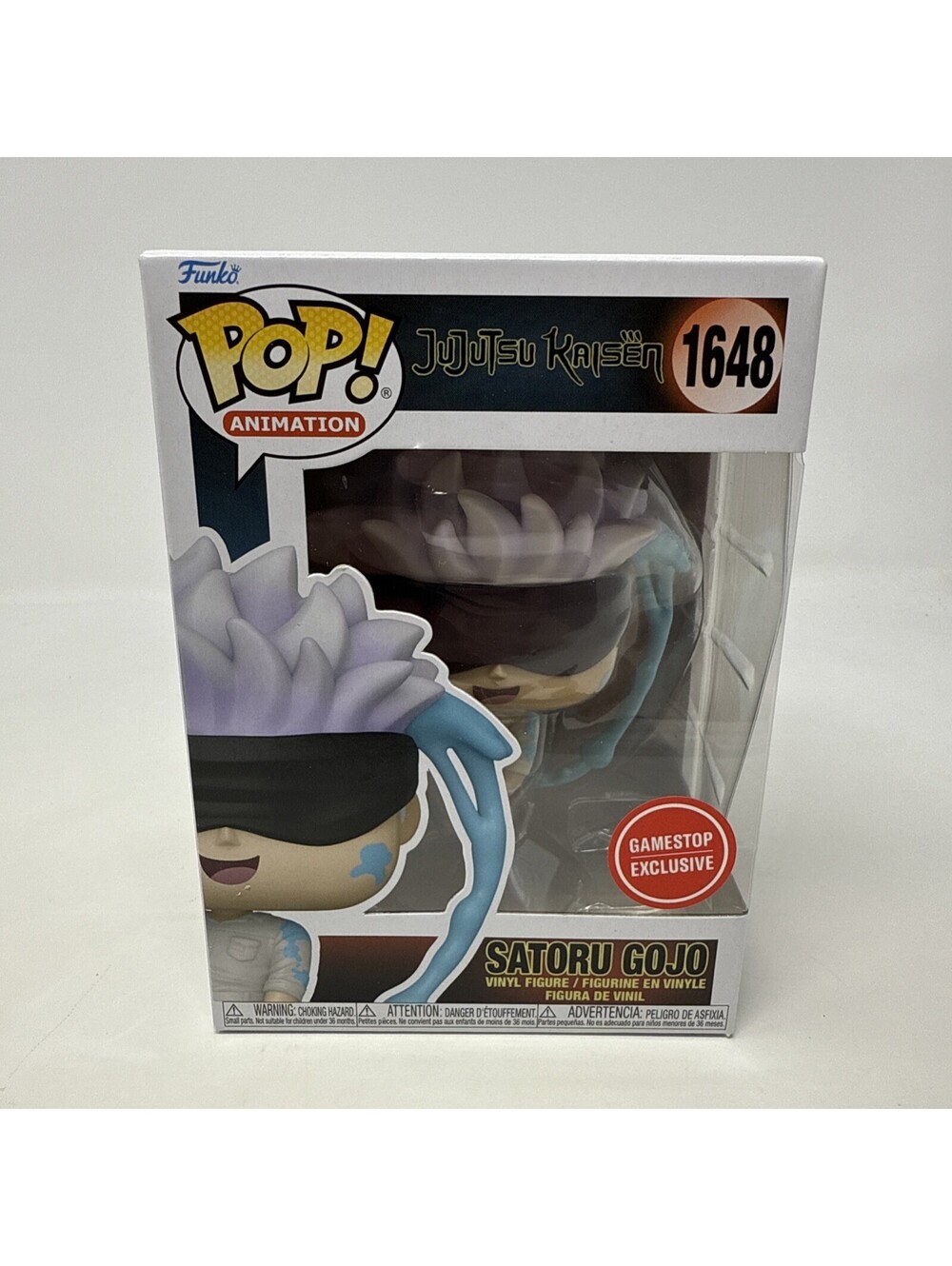 Funko Pop! Vinyl: Jujutsu Kaisen Satoru Gojo #1648 GameStop Exclusive